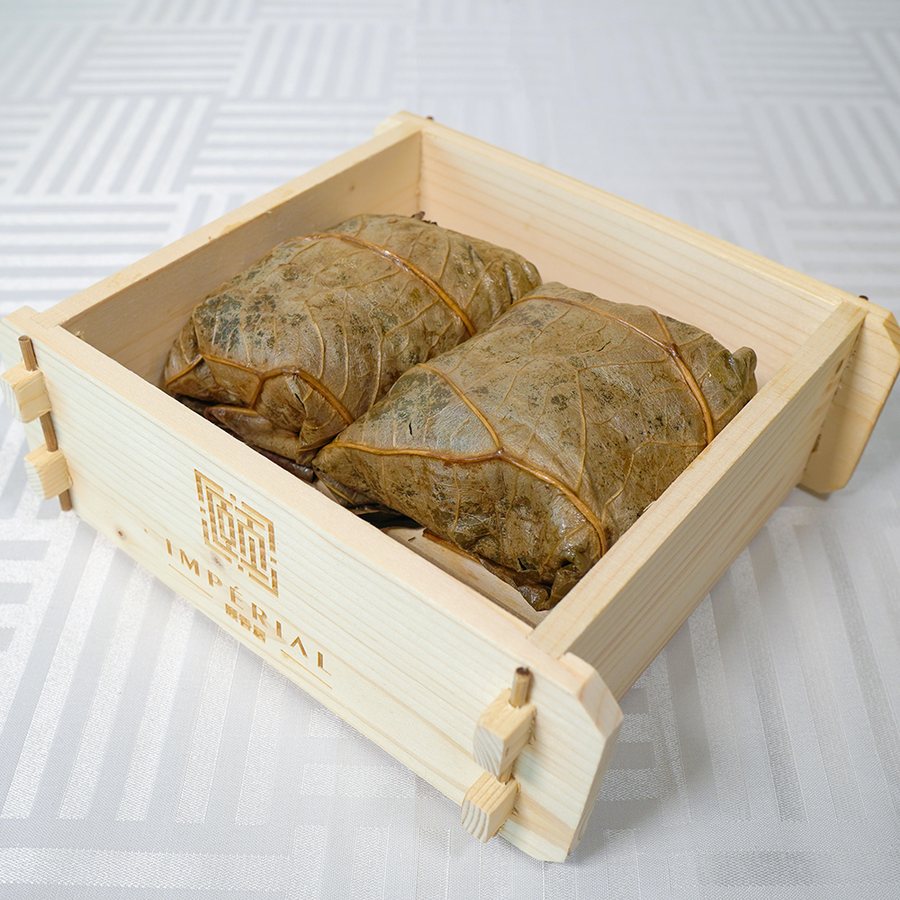 Riz collant en feuille de lotus, dim sum vapeur