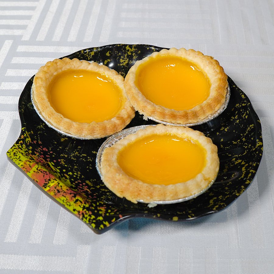 Tartes au flan (3 mcx), dim sum frit