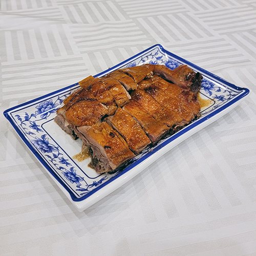 Canard rôti (demi), rôtisserie style Hong Kong